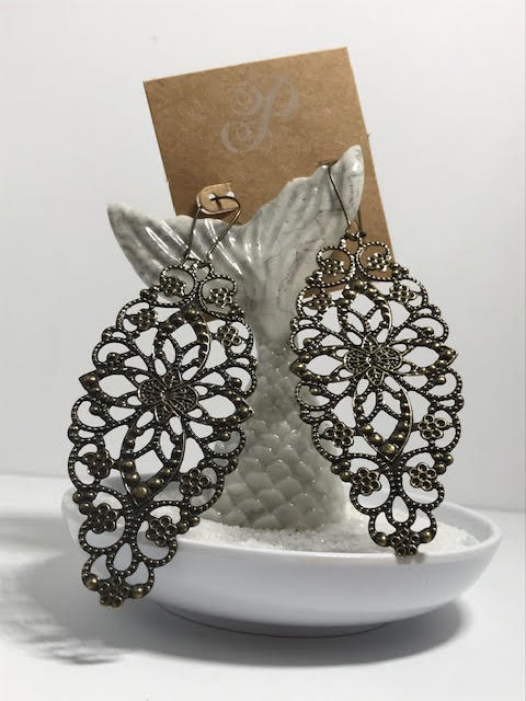 Antique Gold Earrings