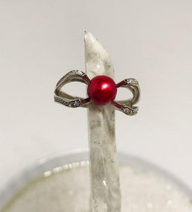 Red HollyWood Glam Ring