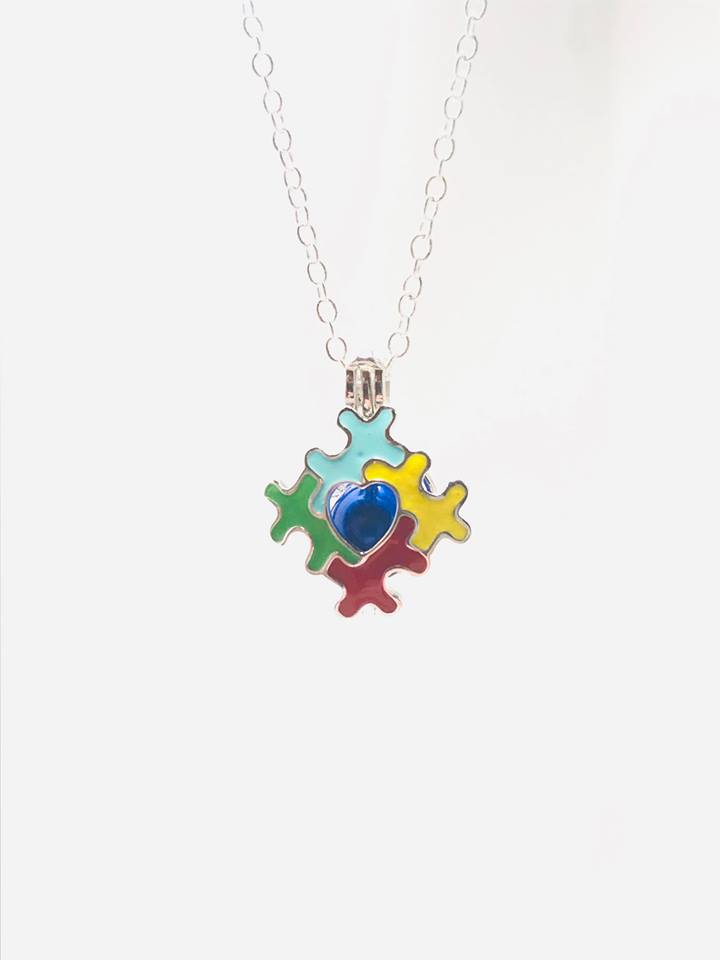 Autism Cage Necklace #14