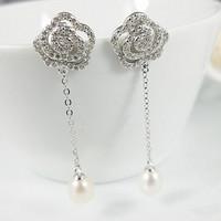 Load image into Gallery viewer, Rose Earrings