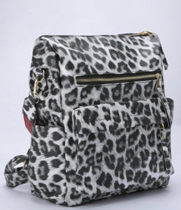 Leopard Print Backback/Purse