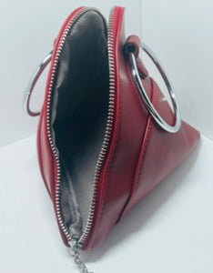 Red Triangle Hand Bag