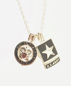 US NAVY CAGE NECKLACE