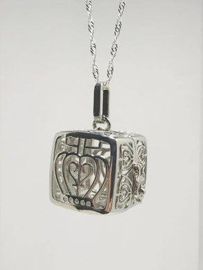 Boxy Edison Cage Necklace