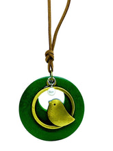 Load image into Gallery viewer, Wooden Birdie Necklace