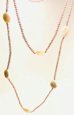 Beaded and Pearl Necklace