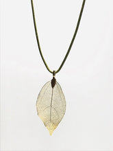 Load image into Gallery viewer, Colored Leaf Necklace